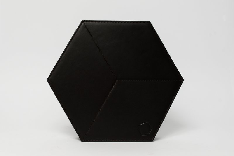 Esacubo piatto nero