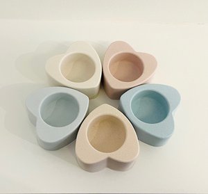 Hand cast tealight holder 🤍 jesmonite