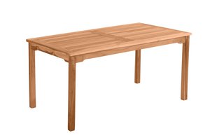 Tuintafel, 150x90 cm, teak