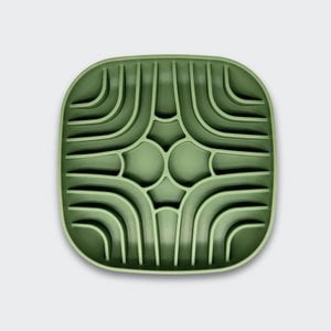 Werkgelegenheidspeelgoed Slow Feeder "Tasty" Olive L