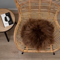 WOOOL Sheepskin Chairpad - Icelandic Brown