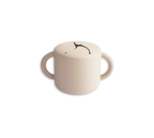 Snackbecher June - Beige