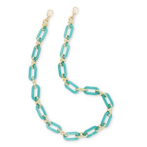 Telefoonkoord chains blue