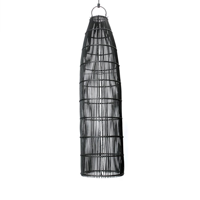 The Fish Trap Pendant - Zwart - L