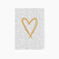 A6 Postcard || Heart
