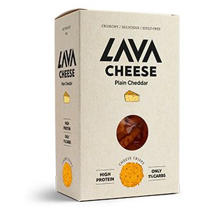 Lava Cheese Plain Cheddar Cheese Taler Cheese Cracker Crisps