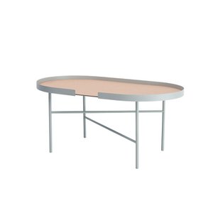 BIG HUG COFFEE TABLE OVAL - bone