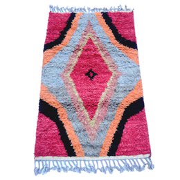 Tapis Moelleux Berbère Cornell Rouge