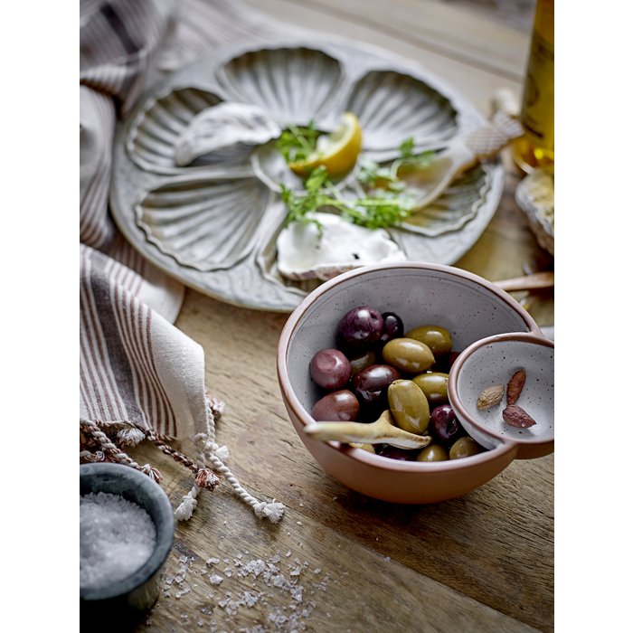 J-Line kruidenset Marmer - steen - naturel/beige – vtwonen