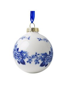Weihnachtsball DIY - Delft Blue - Keramik - 7 cm