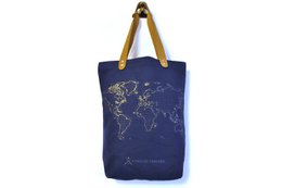 Stitch Tote Bag - Navy