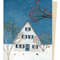 christmas card | Starry night