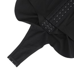 Shapewear 4-in-1 Waist Trainer Corset Bodysuit- Buttoned Tummy Control High Waist with Padded Bra