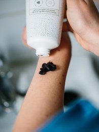 rå kaffe bodyscrub
