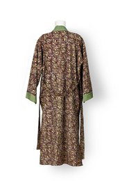 Kimono 'Cioccolato' - Cioccolato, Oliva e Oro