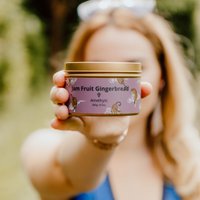 Zitat-Kerze in goldener Dose – Wählen Sie, um zu glänzen