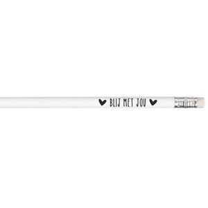 Pencil 'Happy with you'