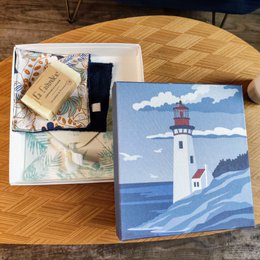 Confezione regalo lavagna riutilizzabile © Collezione Voyage