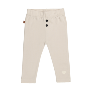 Folgen Sie Ihrem Herzen Baby Legging | Silbergrau