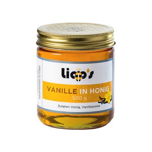 Vanilla in acacia honey