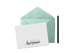 Rabattpaket Grußkarten Minimal + Anzeige