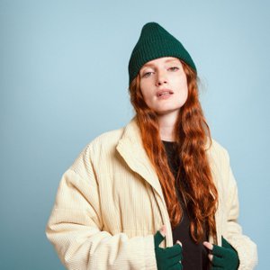 KLUE WOOL FINGERLESS GLOVES | Green