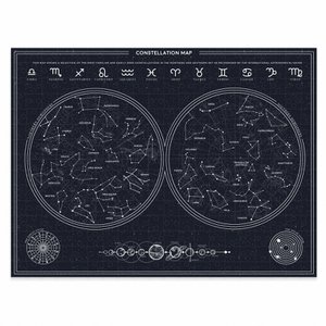 Gift Republic Puzzel - Constellation Glow in the Dark