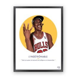 Plakat "DET INDETRÔNABLE" 30x40cm