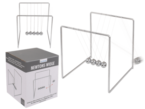 Newtons wieg ca. 15x14x14cm,