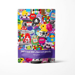 Puzzle 80s and 90s forever - Jigsaw puzzle 1000 pieces