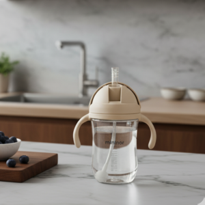 Trinkhalmflasche 330ml „Cloudy Morning“