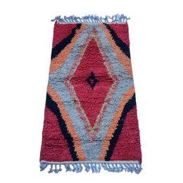 Tapis Moelleux Berbère Cornell Rouge