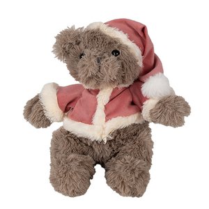 Knuffelbier 30 cm Bruin Plauche
