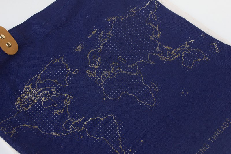 Stitch Tote Bag - Navy