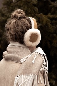 Lamsvacht oorwarmers