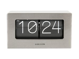 Wand-/tafelklok, in doos, flip