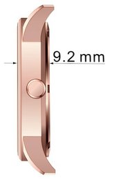 FLORIDA'S CAVALIER DOBLE CHAPADO ORO ROSA 3 MANECILLAS 10 ATM