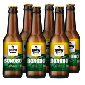 Brew Monkey Bonobo Blond 6 stuks