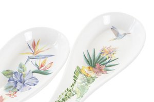 SOPORTE CUCHARA DOLOMITE 23X8X3 75 TROPIC GARDEN 2 PC192932