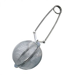 Stainless steel tea strainer with 50mm clamp, suitable for individual use or in bulk packs of 30.