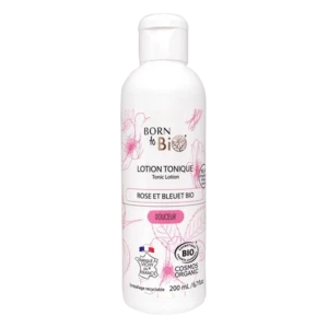 Organic Rose and Cornflower Tonic Lotion - Born to Bio 200mL