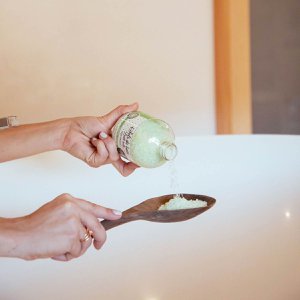 Camargue bath salts. Verbena perfume. 350g