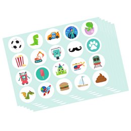 Beloningssysteem Zindelijkheid Jongen - Stickerkaarten en stickers