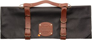 Xapron - Bovine Messentas met 10 Zakken Leer - Zwart