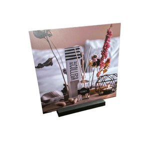 Promotional signs with wooden stand - Fragrance sticks