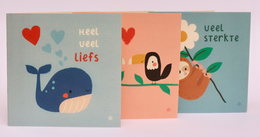 Folded card - Toucans