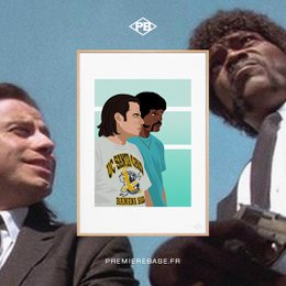 Poster "Pulp Fiction" - A4 & 30x40cm - Art print