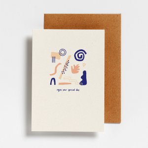 POSTCARD - ENJOY YOUR SPECIAL DAY