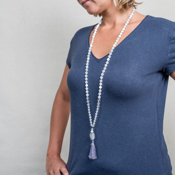 Innocence Gemstone Mala