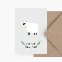 Postkarte / Fleece Navidad